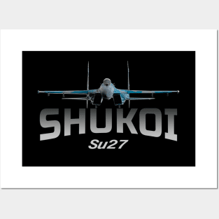 SU 27 Sukhoi Flanker Jet Fighters Posters and Art